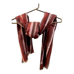 Express NYCity Shades Burgundy Scarf